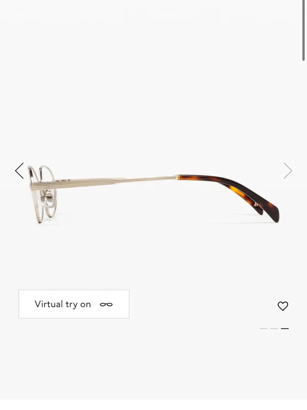 Jimmy Fairly m Sigi Silver Oval Glasses